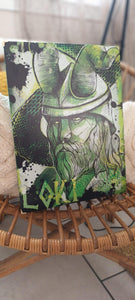 Tableau rigide LOKI 40 cm X 30 cm